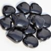 Black Obsidian Puffy Hearts