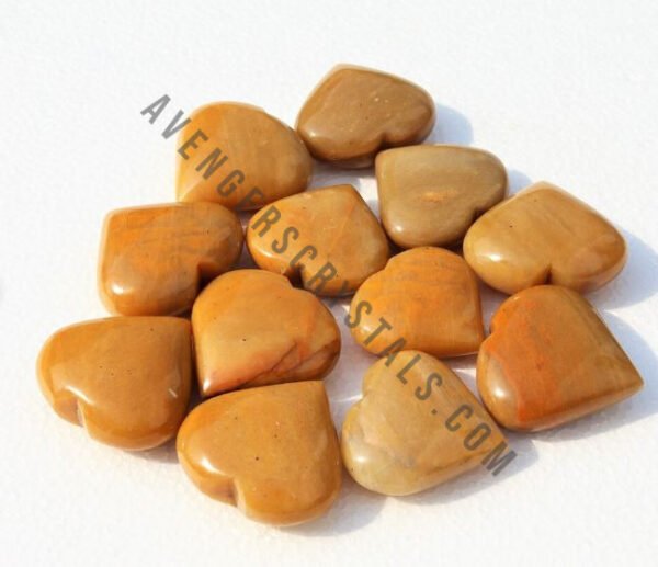 Golden Quartz Hearts