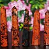 Mahogany Obsidian Gemstone Obelisk Point