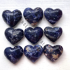 Sodalite Gemstone Puffy Hearts
