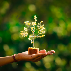 Yellow Aventurine Small Gemstone Tree