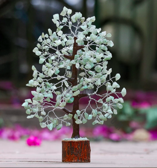 Amazonite Gemstone Chips Tree