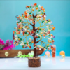 Multi Colour Crystals Gemstone Tree
