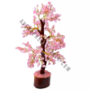 Rose Quartz Crystals Gemstone Christmas Tree