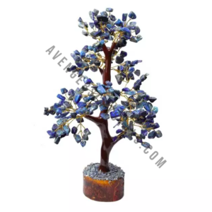 Lapis Lazuli Agate Stone Chips Tree