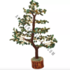 Wholesale Green Mica Gemstone Chips Tree For Home Decoration