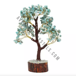 Wholesale Amazonite Gemstone Chips Tree For Home Decoration