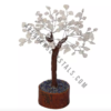White Quartz Tiny Gemstone Tree