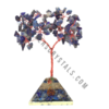 Wholesale Sodalite Stones Chips Tree With Orgonite Pyramid Base