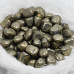 Wholesale Pyrite Gemstone Tumble Stones