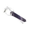 Amethyst double terminated gemstone pendant