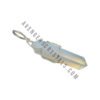 Opalite Gemstone double terminated wire wrapped pendant