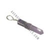 Amethyst Gemstone double terminated wire wrapped pendant