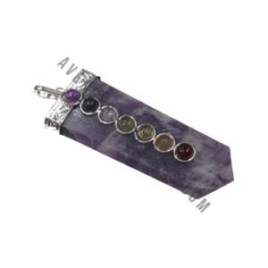 Lepidolite Chip Pendant