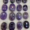 Amethyst Crystal Palm Stones