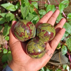 Dragon Blood Stone Small Gemstone Spheres