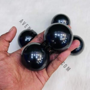 Black Obsidian Crystal Spheres