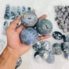 Moss Agate Gemstone Spheres