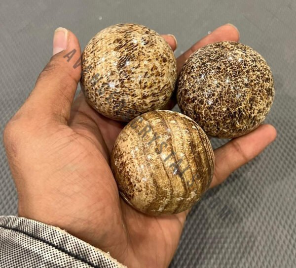 Aragonite Gemstone Spheres