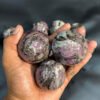 Ruby Matrix Crystal Spheres