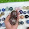 Dragon Blood Stone Crystal Spheres