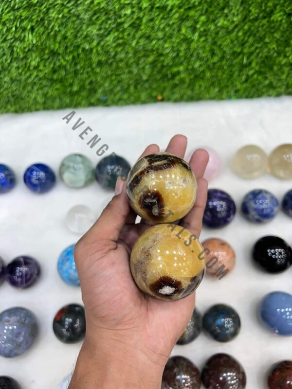 Septarian Gemstone Spheres