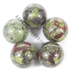 Dragon Blood Stone Gemstone Spheres