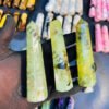 Prehnite Crystal Obelisk Points