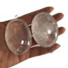 Clear Quartz Crystal Palm Stones