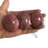 Rhodonite Gallet Crystal Palm Stones