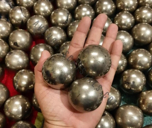 Pyrite Gemstone Spheres
