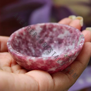 Lepidolite Gemstone Bowl