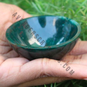 Green Jade Gemstone Bowl
