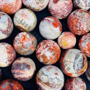 Crazy Lace Agate Gemstone Spheres