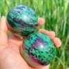 Ruby Zoisite Gemstone Spheres