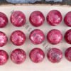 Thulite Gemstone Spheres