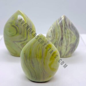 Serpentine Gemstone Crystal Flame