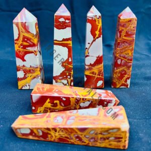 Noreena Jasper Crystal Obelisk Tower