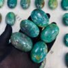 Chrysocolla Crystal Palm Stones