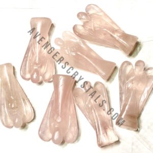 Rose Quartz Gemstone Angel