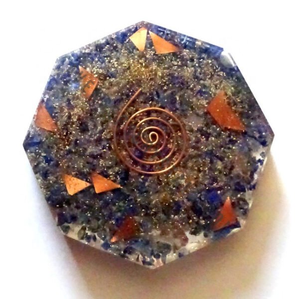 Lapis Lazuli Orgonite Charging Coaster