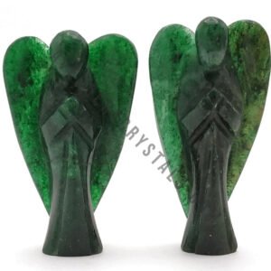 Green Jade Gemstone Angel