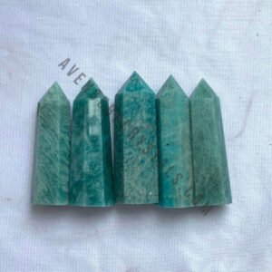 Amazonite Gemstone Obelisk Points