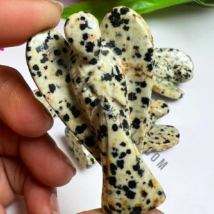 Dalmatian Jasper Agate Angel