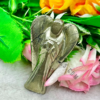 Golden Pyrite Agate Angel