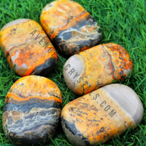 Malingano Jasper Crystal Palm Stones