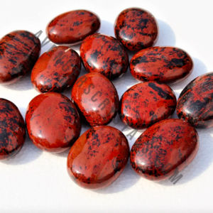 Mahogany Obsidian Crystal Palm Stones