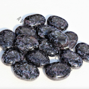 Indigo Gabbro Crystal Palm Stones