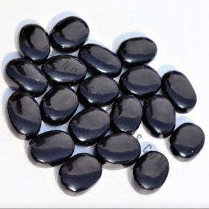 Black Obsidian Crystal Palm Stones