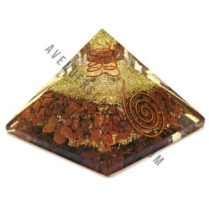 Red Jasper Orgonite Pyramid